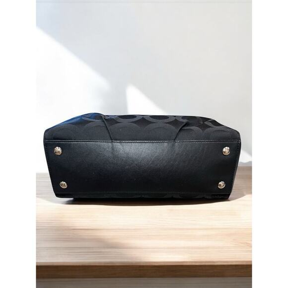 Coach F25501 Taylor OP Art Alexis Carry All Bag & Julia OP Art Wallet - Picture 4 of 14